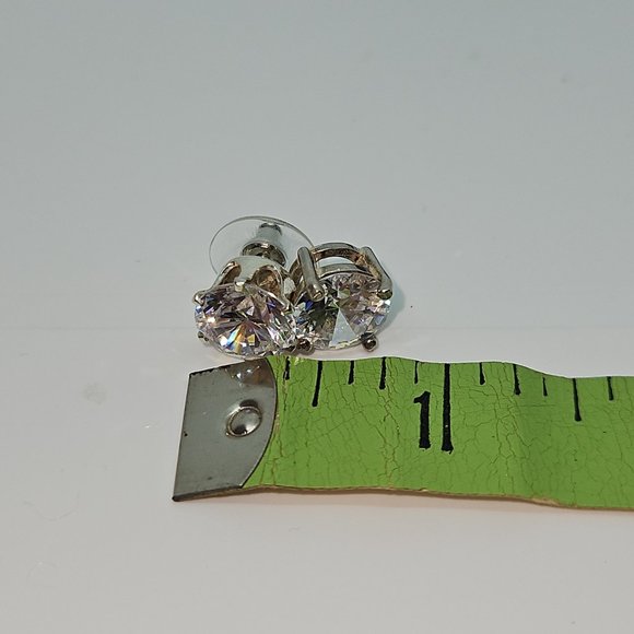 Cubic Zirconia Drop Earrings - Picture 9 of 9